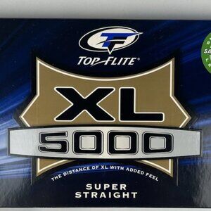 SEALED Top Flite XL 5000 Super Straight Golf Balls 15 Balls New